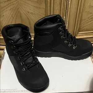 Timberland Black Kids Boots